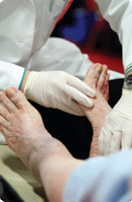 intermetatarsal bursitis foot examination