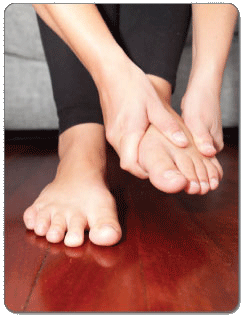 intermetatarsal bursitis massage foot pain