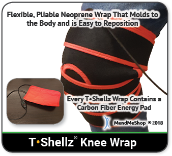 tshellz knee adjustable wrap for meniscus tear