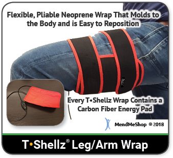 Leg TShellz Wrap for Injury Treatment