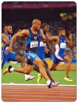 The hamstrings are used during propulsion movements such as sprinting.