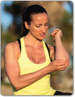 Symptoms of Tennis Elbow are different for everyone.