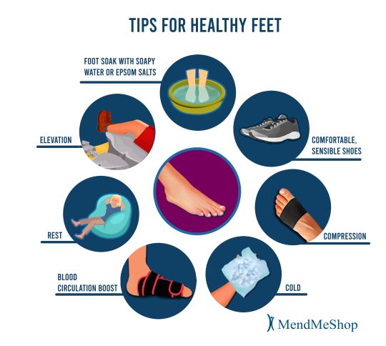 tips for healthy feet