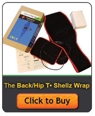 Back T•Shellz Wrap sciatic nerve treatment
