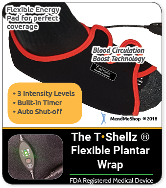 Plantar TShellz Wrap for Injury Treatment