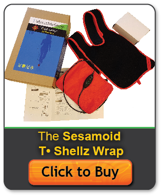 Sesamoid TShellz Wrap speeds healing of posterior tibial tendonitis
