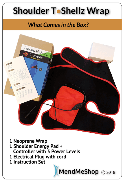 Shoulder TShellz Wrap boost blood flow